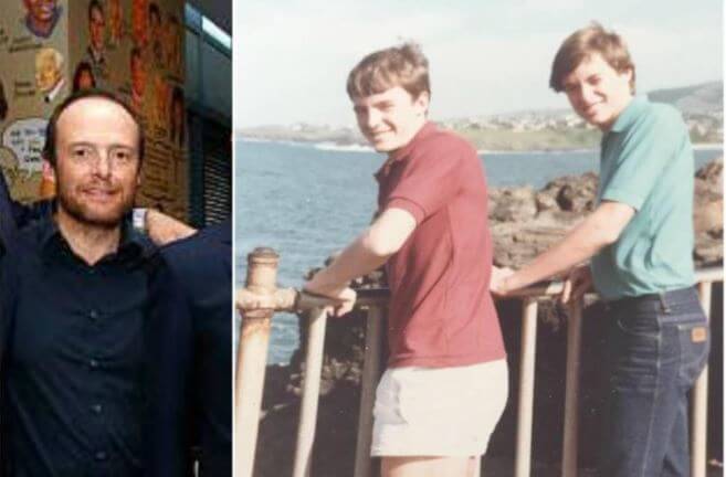 Grace McNeil's sons, Grace McNeil's sons, Ian Jackman, Ralph Jackman, and Hugh Jackman.